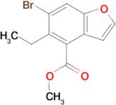 Methyl 6-bromo-5-ethylbenzofuran-4-carboxylate