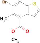 Methyl 6-bromo-5-methylbenzo[b]thiophene-4-carboxylate