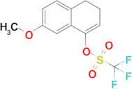 7-Methoxy-3,4-dihydronaphthalen-1-yl trifluoromethanesulfonate