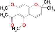 1-(5,7-Dimethoxy-2,2-dimethyl-2H-chromen-6-yl)ethanone