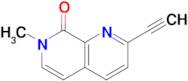 2-Ethynyl-7-methyl-1,7-naphthyridin-8(7H)-one