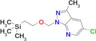 5-Chloro-3-methyl-1-((2-(trimethylsilyl)ethoxy)methyl)-1H-pyrazolo[3,4-b]pyridine