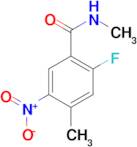 2-Fluoro-N,4-dimethyl-5-nitrobenzamide