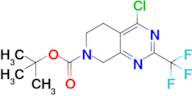 tert-Butyl 4-chloro-2-(trifluoromethyl)-5,6-dihydropyrido[3,4-d]pyrimidine-7(8H)-carboxylate