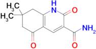 7,7-Dimethyl-2,5-dioxo-1,2,5,6,7,8-hexahydroquinoline-3-carboxamide