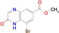 Methyl 8-bromo-2-oxo-1,2-dihydroquinoxaline-6-carboxylate