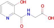 N-[(3-Hydroxy-2-pyridinyl)carbonyl]glycine