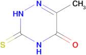 6-Methyl-3-thioxo-3,4-dihydro-2H-[1,2,4]triazin-5-one