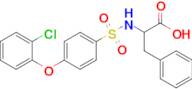 2-[4-(2-Chlorophenoxy)benzenesulfonamido]-3-phenylpropanoic acid