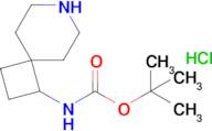 tert-Butyl 7-azaspiro[3.5]nonan-1-ylcarbamate hydrochloride