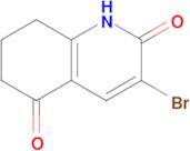 3-Bromo-7,8-dihydroquinoline-2,5(1H,6H)-dione