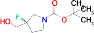 tert-Butyl (R)-3-fluoro-3-(hydroxymethyl)pyrrolidine-1-carboxylate