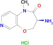 (S)-3-Amino-1-methyl-3,4-dihydropyrido[3,4-b][1,4]oxazepin-2(1H)-one hydrochloride