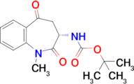 tert-Butyl (S)-(1-methyl-2,5-dioxo-2,3,4,5-tetrahydro-1H-benzo[b]azepin-3-yl)carbamate