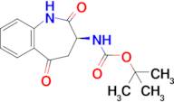 tert-Butyl (S)-(2,5-dioxo-2,3,4,5-tetrahydro-1H-benzo[b]azepin-3-yl)carbamate