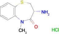 (R)-3-Amino-5-methyl-2,3-dihydrobenzo[b][1,4]thiazepin-4(5H)-one hydrochloride