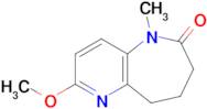 2-Methoxy-5-methyl-8,9-dihydro-5H-pyrido[3,2-b]azepin-6(7H)-one