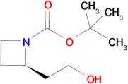 (R)-tert-Butyl 2-(2-hydroxyethyl)azetidine-1-carboxylate