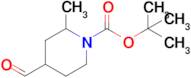 tert-Butyl 4-formyl-2-methylpiperidine-1-carboxylate