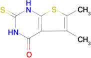 5,6-Dimethyl-2-thioxo-2,3-dihydrothieno[2,3-d]pyrimidin-4(1H)-one