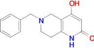 6-Benzyl-4-hydroxy-5,6,7,8-tetrahydro-1,6-naphthyridin-2(1H)-one