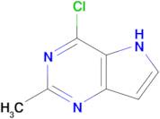 4-Chloro-2-methyl-5H-pyrrolo[3,2-d]pyrimidine