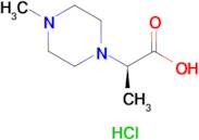 (R)-2-(4-Methylpiperazin-1-yl)propanoic acid hydrochloride