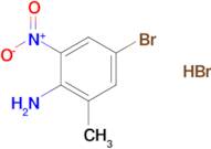 4-Bromo-2-methyl-6-nitroaniline hydrobromide