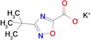 Potassium 3-(tert-butyl)-1,2,4-oxadiazole-5-carboxylate
