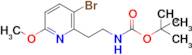 tert-Butyl (2-(3-bromo-6-methoxypyridin-2-yl)ethyl)carbamate