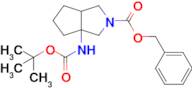 Benzyl 3a-((tert-butoxycarbonyl)amino)hexahydrocyclopenta[c]pyrrole-2(1H)-carboxylate