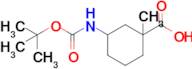 3-((tert-Butoxycarbonyl)amino)-1-methylcyclohexanecarboxylic acid