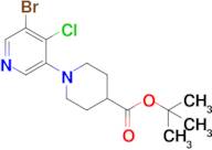 tert-Butyl 1-(5-bromo-4-chloropyridin-3-yl)piperidine-4-carboxylate