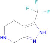 3-(trifluoromethyl)-2H,4H,5H,6H,7H-pyrazolo[3,4-c]pyridine