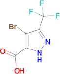 4-bromo-3-(trifluoromethyl)-1H-pyrazole-5-carboxylic acid