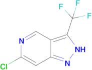 6-chloro-3-(trifluoromethyl)-2H-pyrazolo[4,3-c]pyridine