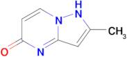 2-methyl-1H,5H-pyrazolo[1,5-a]pyrimidin-5-one