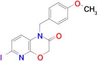 6-Iodo-1-(4-methoxybenzyl)-1H-pyrido[2,3-b][1,4]oxazin-2(3H)-one