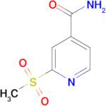 2-(Methylsulfonyl)isonicotinamide