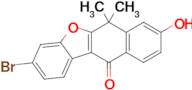 3-Bromo-8-hydroxy-6,6-dimethylnaphtho[2,3-b]benzofuran-11(6H)-one