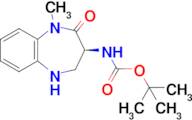 (S)-tert-Butyl (1-methyl-2-oxo-2,3,4,5-tetrahydro-1H-benzo[b][1,4]diazepin-3-yl)carbamate