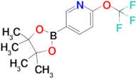 5-(4,4,5,5-Tetramethyl-1,3,2-dioxaborolan-2-yl)-2-(trifluoromethoxy)pyridine