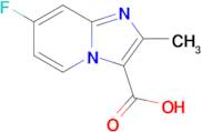 7-Fluoro-2-methylimidazo[1,2-a]pyridine-3-carboxylic acid