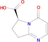 (S)-4-Oxo-4,6,7,8-tetrahydropyrrolo[1,2-a]pyrimidine-6-carboxylic acid