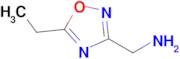 (5-Ethyl-1,2,4-oxadiazol-3-yl)methanamine