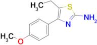 5-ethyl-4-(4-methoxyphenyl)-1,3-thiazol-2-amine