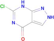 6-chloro-2H,4H,7H-pyrazolo[3,4-d]pyrimidin-4-one