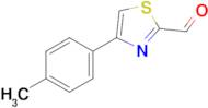 4-(p-tolyl)thiazole-2-carbaldehyde