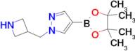 1-(Azetidin-3-ylmethyl)-4-(4,4,5,5-tetramethyl-1,3,2-dioxaborolan-2-yl)-1H-pyrazole