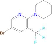 5-Bromo-2-(piperidin-1-yl)-3-(trifluoromethyl)pyridine